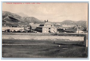 S. Vicente Cape Verde Postcard Telegraphic Station c1905 Posted