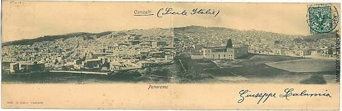 07212 VINTAGE POSTCARD - AGRIGENTO: CANICATI - DOUBLE!-