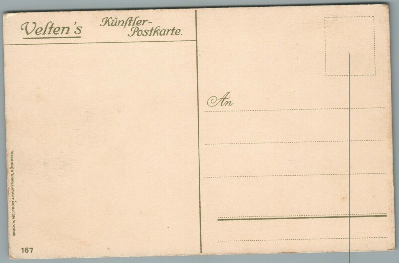 SCHLOSHOF DRESDEN GERMANY ANTIQUE POSTCARD