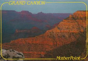 Arizona Grand Canyon National Park Sunset At Mather Point