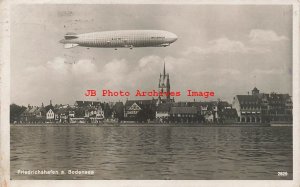 Germany, Friedrichshafen, RPPC, Airship Graf Zeppelin, Konrad Wittwer No 2829