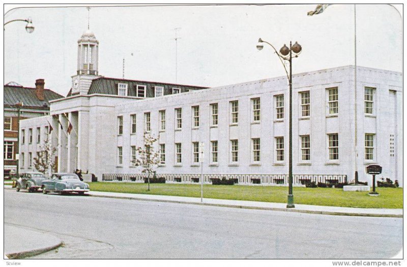 Peterborough City Hall, Peterborough, Ontario, Canada, 1950-1960s