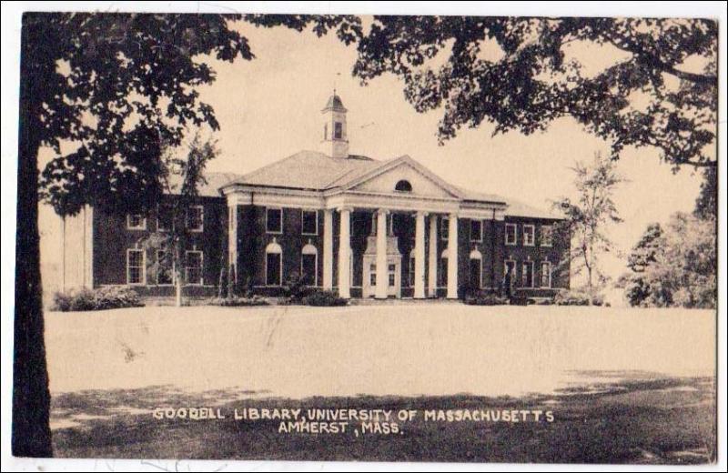 Goodell Library, U of Mass. Amherst Mass