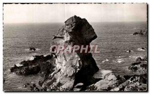 Old Postcard Diben Plougasnou Finistere Sphynx or Rock of the Emperor