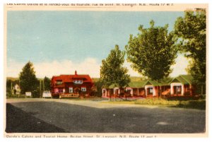 New Brunswick  St. Leonard Daigle's Cabins and Tourist Home Bridge Street