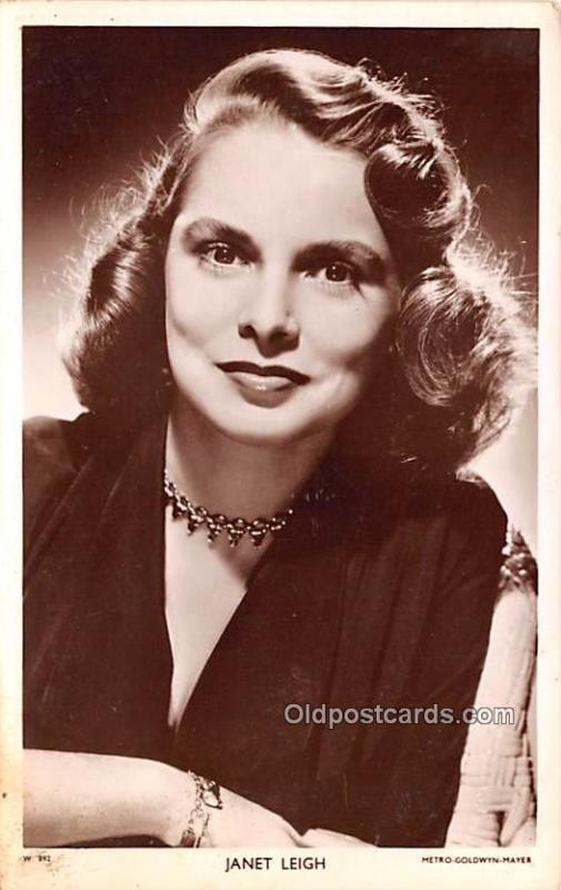 Janet Leigh Movie Star Actor Actress Film Star Unused 