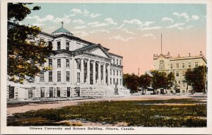 University and Science Building Ottawa Ontario ON Ont Unused Postcard E79