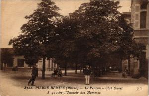 CPA PIERRE-BENITE - Le PERRON - Cote Ouest - A gauche l'Ouvroir (692703)