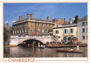 B102702 cambridge silver street bridge the backs    uk