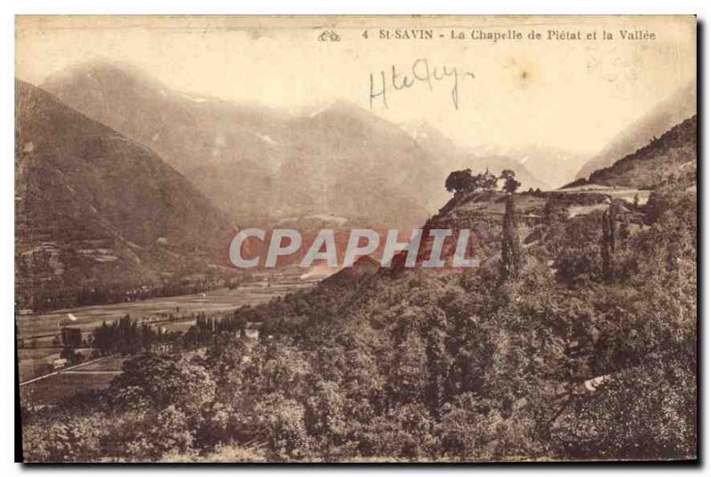 Postcard Old St Savior's Chapel Pietat and Vallee