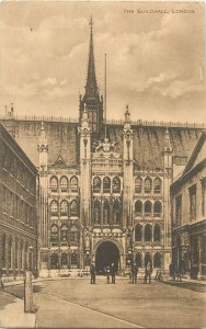 England London Post card The Guildhall