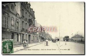 Old Postcard Luc Sur Mer Rue du Grand Orient