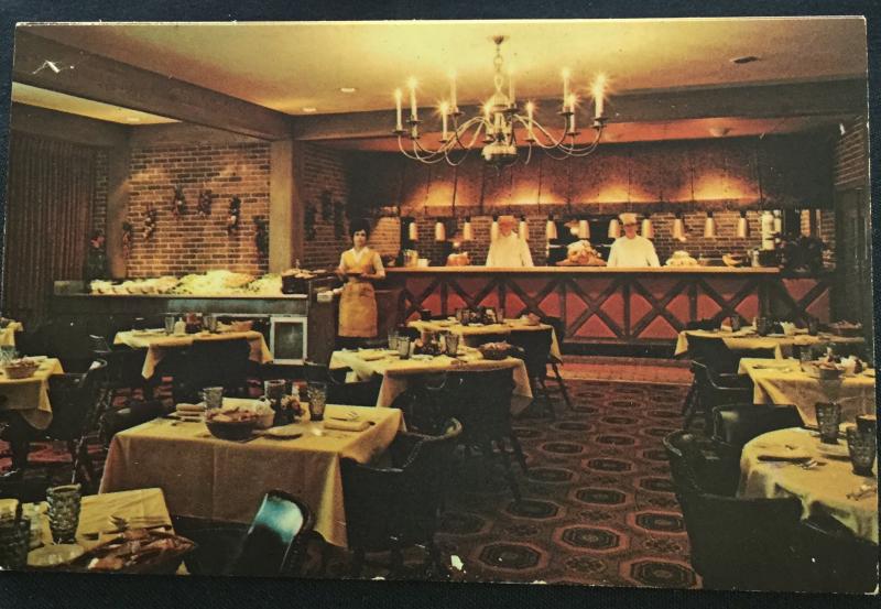 Postcard Unused Embers Restaurant @ Quality Court Motel Carlisle PA LB