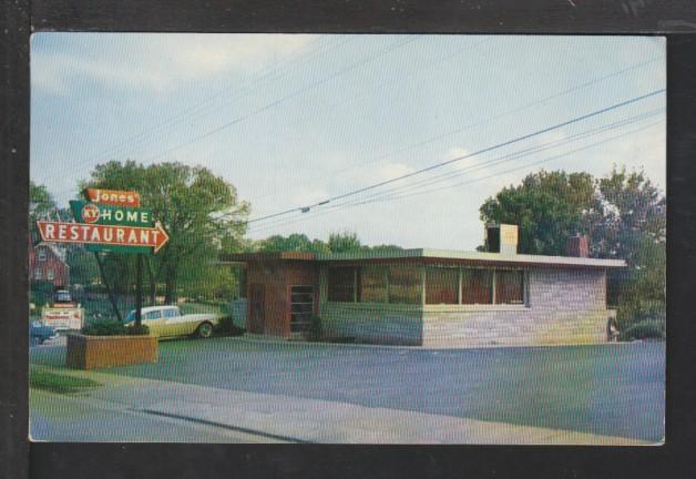 Jone's Kentucky Home Restaurant,Bardstown,KY Postcard 