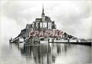 Modern Postcard Mont Saint Michel (Manche) all south by high tide