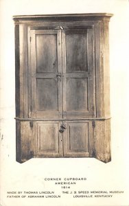 Corner cupboard American 1814 Louisville, KY, USA R.P.O., Rail Post Offices P...