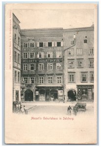 Austria Postcard Mozart's Geburtshaus in Salzburg c1905 Unposted Antique