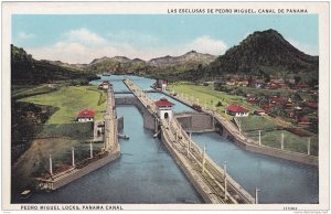 Pedro Miguel Locks, Panama Canal, Panama, 1930-40s