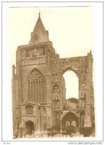 RP, Croyland Abbey, West Front, Lincolnshire, England, UK, 1920-1940s