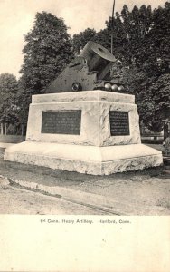 Connecticut Hartford Heavy Artillery Monument