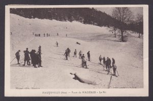 FRANCE, Postcard, Mazières, Winter resort, Ski