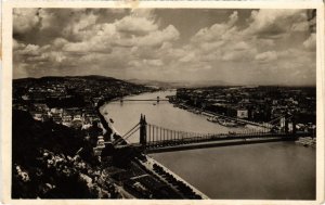 CPA BUDAPEST Dunai panorama HUNGARY (1271167)