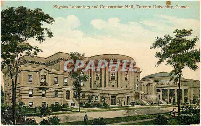 Postcard Old Physics Laboratory and Convocaiton Hall University Toronto Canada