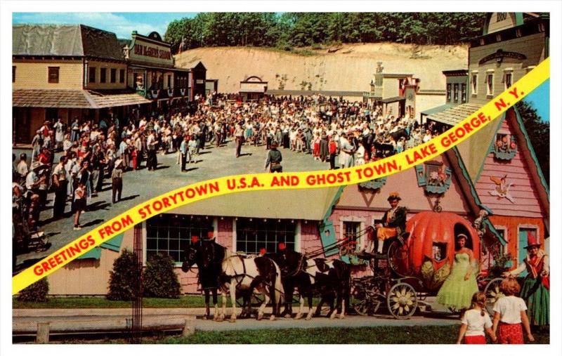 New York Lake George  Storytown USA  Ghost Town and Jungle Land