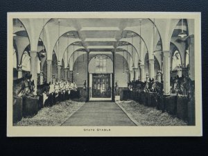 Royalty HIS MAJESTY'S STATE STABLE The Royal Mews c1949 Postcard by Raphael Tuck