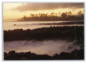 Postcard Poipu Beach Island Of Kauai Hawaii Continental View