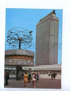 201944 GERMANY DDR BERLIN Hotel StadtBERLIN Old RPPC to USSR