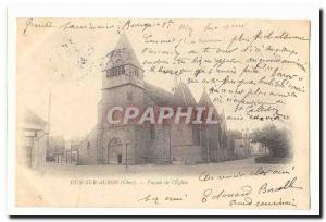 Dun on Aron Old Postcard L & # 39eglise