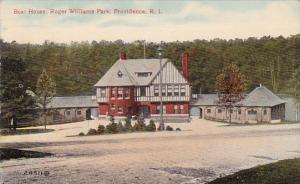 Rhode Island Providence Boat House Roger Williams Park