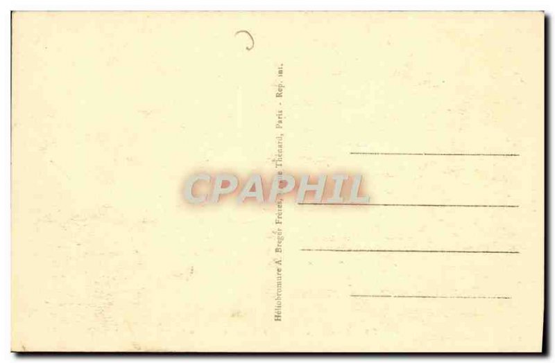 Old Postcard Perros Guirec Route De La Corniche