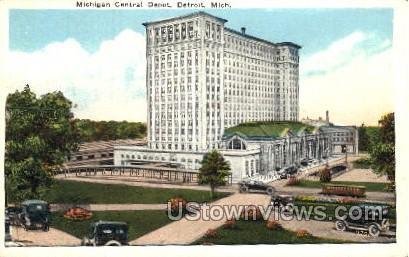 Michigan Central Depot in Detroit, Michigan