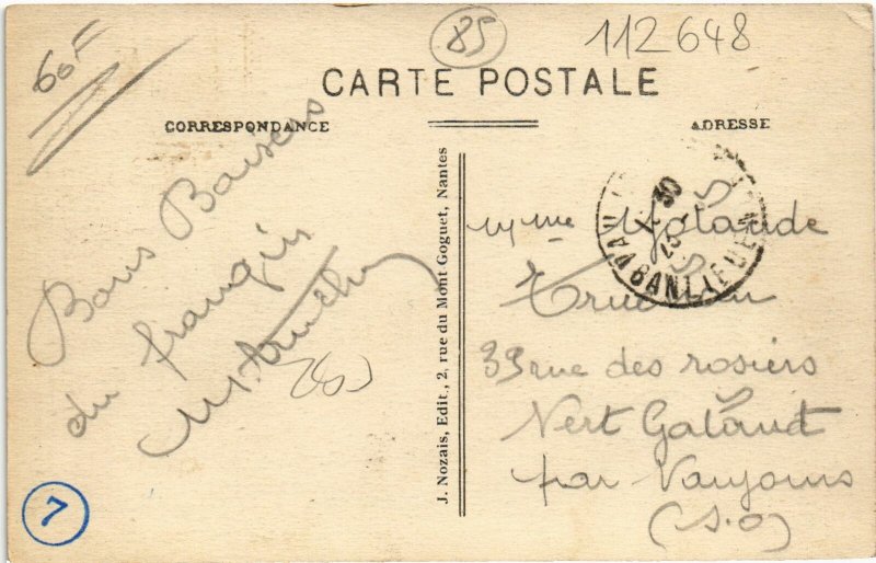 CPA La Vendée Maraichine (112648)