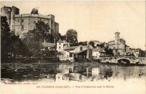 CPA CLISSON - Vue d'ensemble sur la Sevre (587592)