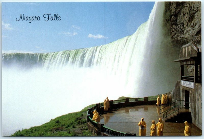 Postcard - Close-up of the Horseshoe Falls - Niagara Falls, Canada