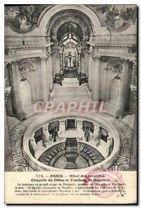 Old Postcard Paris Hotel des Invalides Dome Chapel and Tomb of Napoleon