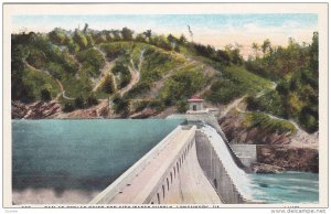 City water supply , Dam at Pedlar River , LYNCHBURG , Virginia , 10-20s