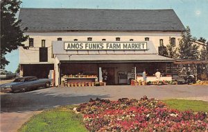 Amos Funk's Farm Market Millersville, Pennsylvania PA Postcards