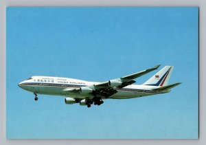 Aviation Airplane Postcard China Airlines Boeing 747-400 AY19