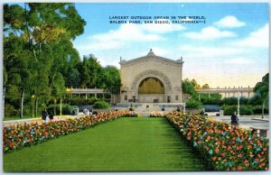 Postcard - Balboa Park, San Diego, California, USA