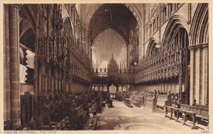 England Chester The Choir Chester Cathedral