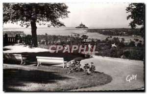 Avranches - Botanical Gardens Mont Saint Michel - Old Postcard