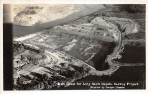 PC1/ Norfolk Long Sault Rapids Adirondacks New York RPPC Postcard '57 Canal 151