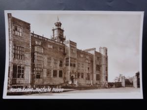 Hertfordshire HATFIELD HOUSE North Front TUDOR PERIOD - Old RP Postcard