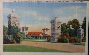 Entrance to Swope Park Kansas City MO