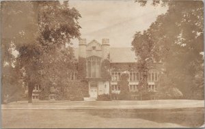 RPPC Postcard John Stewart Memorial Library Wilson College PA 1941