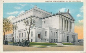 San Antonio TX, Texas - Scottish Rite Masonic Cathedral - pm 1926 - WB